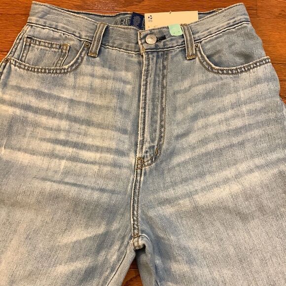 Arizona size 5 highest rise denim jeans slouchy fit with relaxed leg - Picture 2 of 9